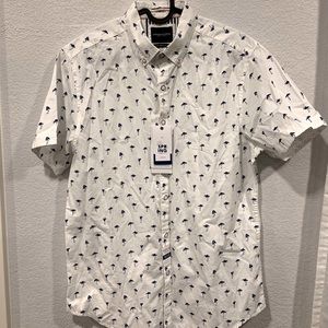 COPY - Denim & Flower Ricky Singh Flamingo Print Shirt